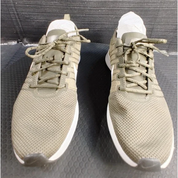 Nike Dualtone Racer Women's Size 9.5 Green Running Shoe Trainer Mesh Sneaker - Picture 3 of 9